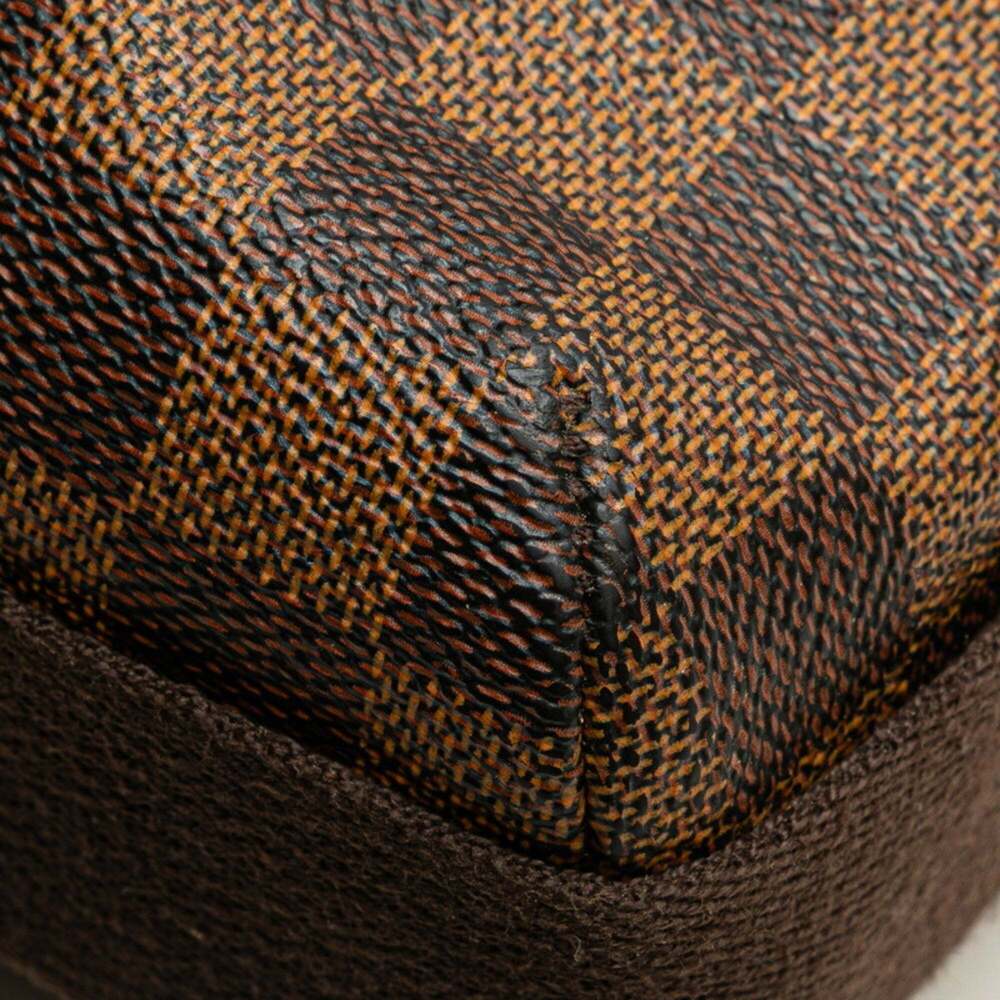LOUIS VUITTON Brown Damier Leather Shoulder Bag - Picture 4 of 9